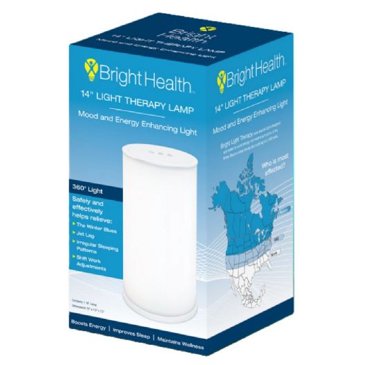 Bright Health 14 inch Light Therapy Lamp for mood and energy enhancement