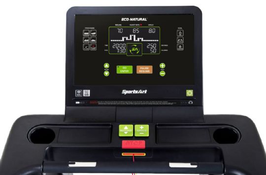 ECO-NATURAL Elite Treadmill (T674) - Display Interface