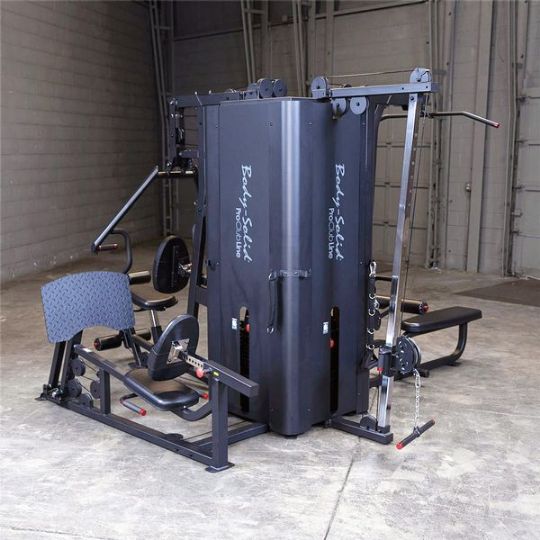 Body-Solid Pro Clubline S1000 Four-Stack Gym  - Front View