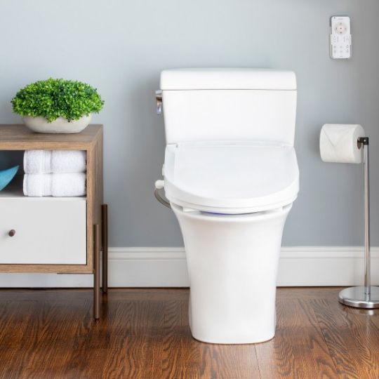 Toilet Bidet System Looks great in any bathroom decor