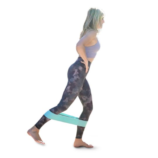 Using lo rox body toning loop for lower body strength and stability