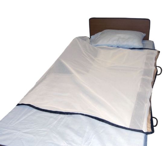 The 30 Degree Bed Bolster System with Slide Sheet features an inter-locking system that prevents the wedge from moving