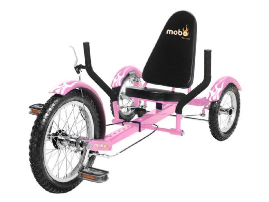 Pink Mobo Triton Three Wheel Tricycle Cruiser 
