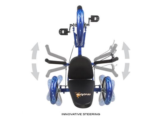 Innovative rear steering for optimal control