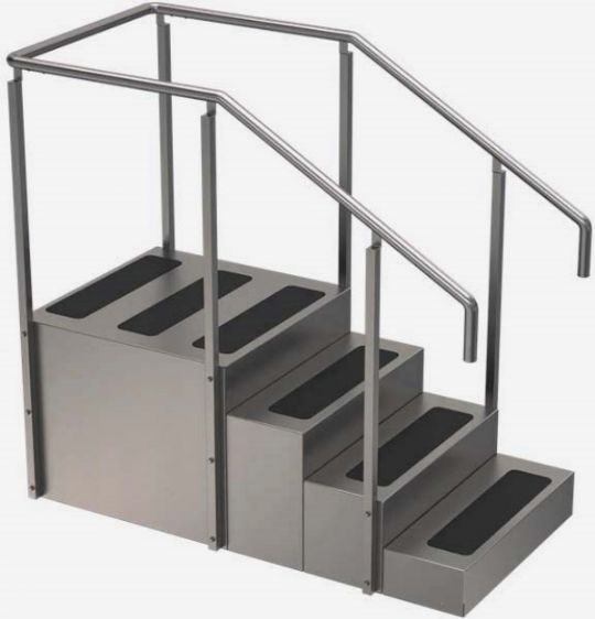 Shown above is the One-Sided Training Stairs
