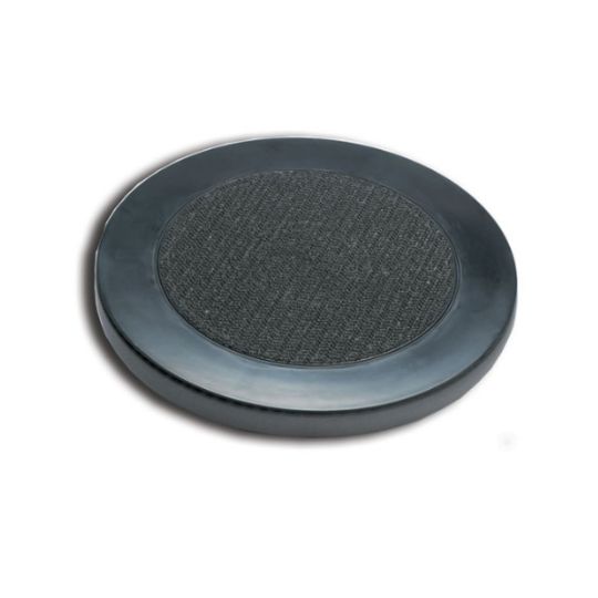 360 degree swivel seat cushion with a non-slip rubber base