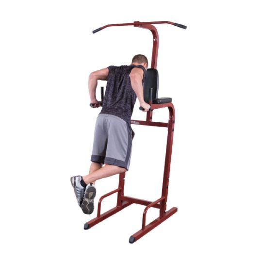 Supports dips to help tone and strengthen your biceps, triceps, and core
