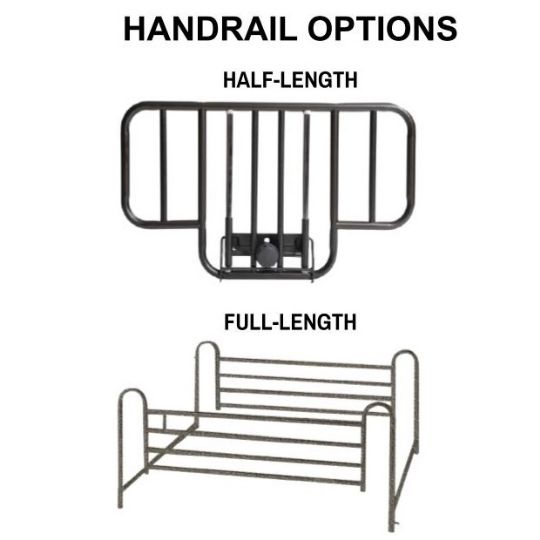 Handrail Options for Various Packages available below