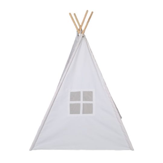 White Teepee - Back view