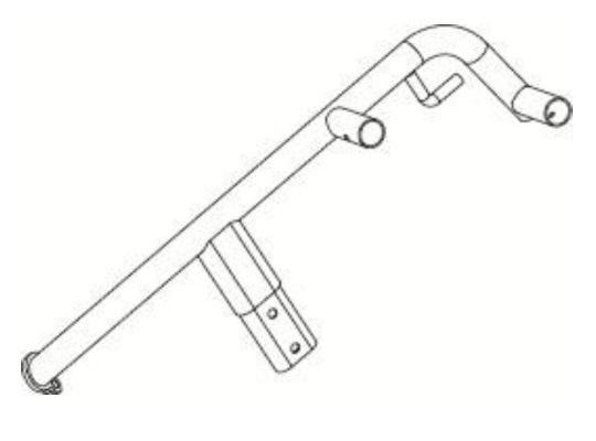 Left or Right Arm Assembly for BestMove Standing Transfer Aid