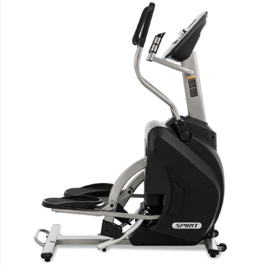 XS895 Adjustable incline Stepper by Spirit Fitness view of the side to show full length