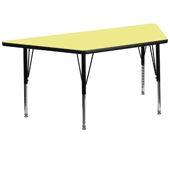 The Trapezoid Preschool Activity Table is shown above with a yellow top