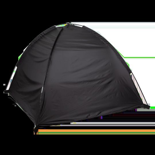 Back of tent