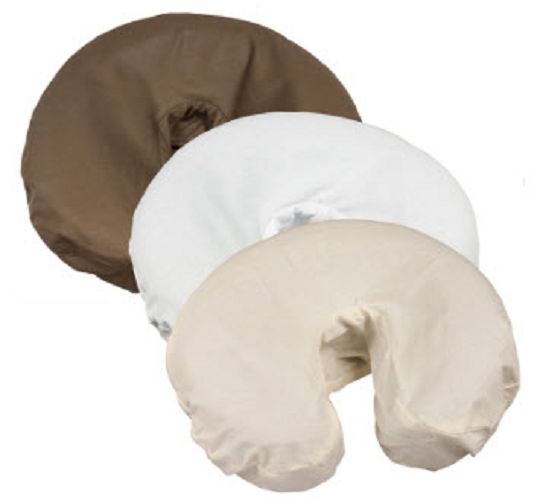 Premium Blend Poly/Cotton Massage Table Face Rest Covers ­ Pack of 3