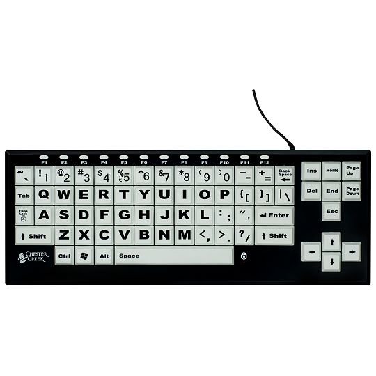Chester Creek VisionBoard2 Large Print Keyboard