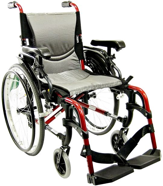 Top End Lightweight Ergonomic Manual Wheelchair by Karman Healthcare