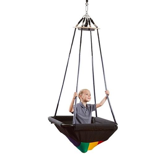 Rainbow Bucket Swing by Southpaw FREE Shipping