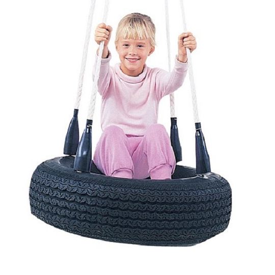 Tire Swing Kit for Playground Swing Sets