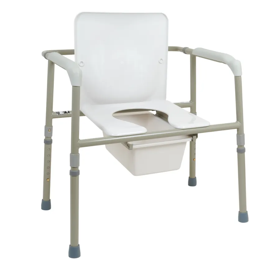 Bedside Commodes Toilet Chair Portable Commode Drop Arm Commode