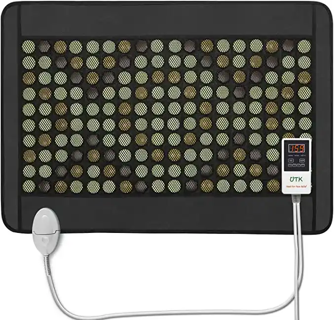 Far Infrared Heat Therapy Pad with Jade and Tourmaline by UTK Technology