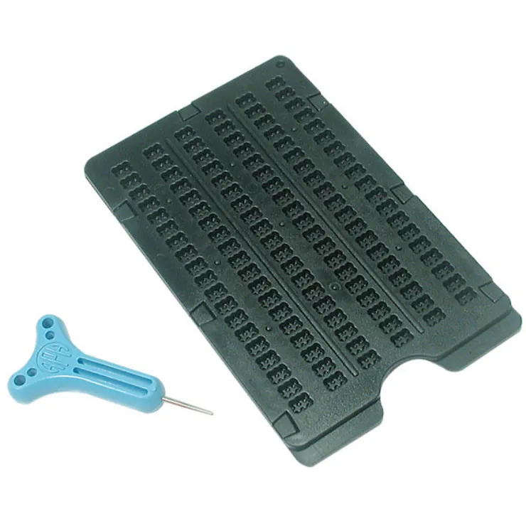 Janus Braille Slate 11 Line Plastic Blind Writing Tool 3 x 5 in. (Set of 2) Janus Braille Slate 11 Line Plastic Blind Writing Tool 3 x 5 in. (Set of 2)