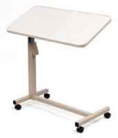 Mobile Overbed Table with Wheels by North Coast Medical