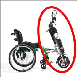 The Dragonfly 2.0 Manual Handcycle Wheelchair Attachment