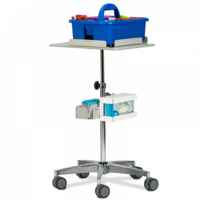 Clinton Industries Phlebotomy Cart with Casters