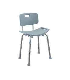 Corrosion Proof Aluminum Deluxe Shower and Tub Chair - 300 Pound Weight Capacity