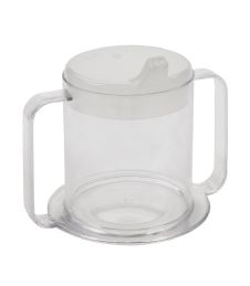 Clear 2-Handle Drinking Cup for the Disabled