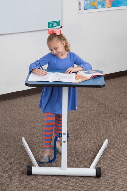 KidsFit Kinesthetic Classroom Standing Fidget Desk