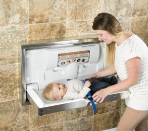 Foundations Stainless Steel Horizontal Baby Changing Stations