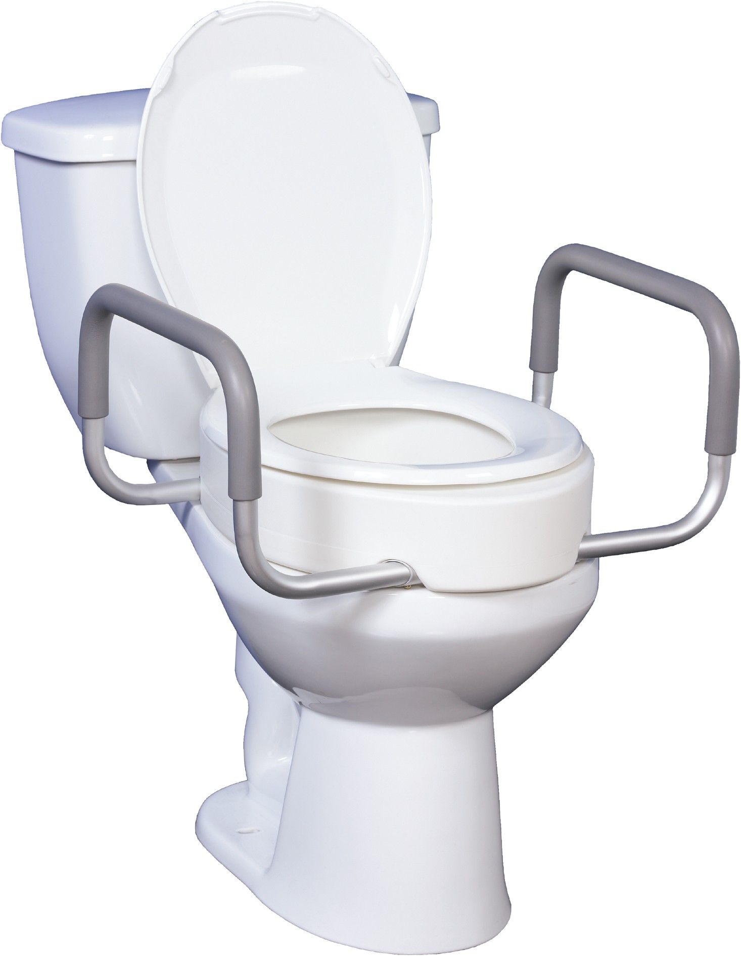 Ridder A0070700 Toilet Riser Seat Premium With Soft Close System White 