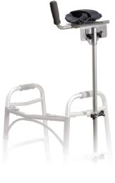 Drive Medical Crutch Bracket for Universal Platform Walker and Crutch Attachment