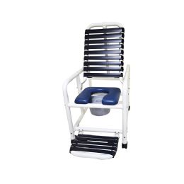 Reclining Mobile Shower Commode Chairs - 4 Styles by Mor-Medical