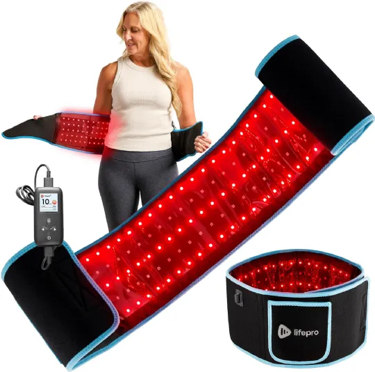 AllevaRed Red Light Therapy Belt for Pain Relief and Inflammation Reduction by Lifepro AllevaRed Red Light Therapy Belt for Pain Relief and Inflammation Reduction by Lifepro