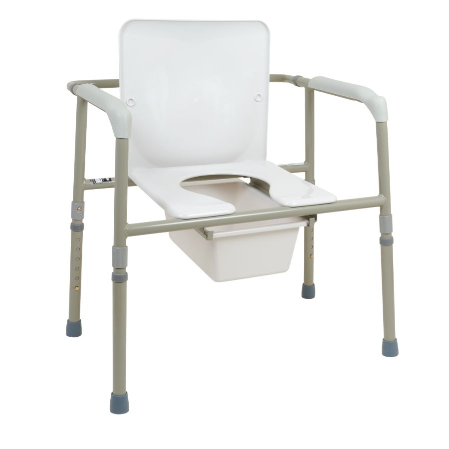 Bedside Commodes Toilet Chair Portable Commode Drop Arm Commode