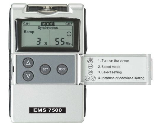 Roscoe Medical DE7502 EMS 7500 Digital Electrotherapy Device