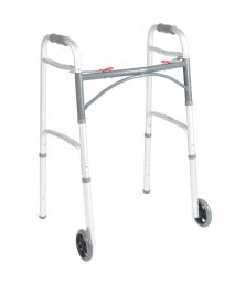Drive Medical Two Button Deluxe Folding Walker