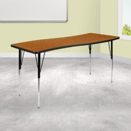 Flash Furniture Wave Activity Classroom Table