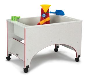 Compact Sensory Table with Accent Colors