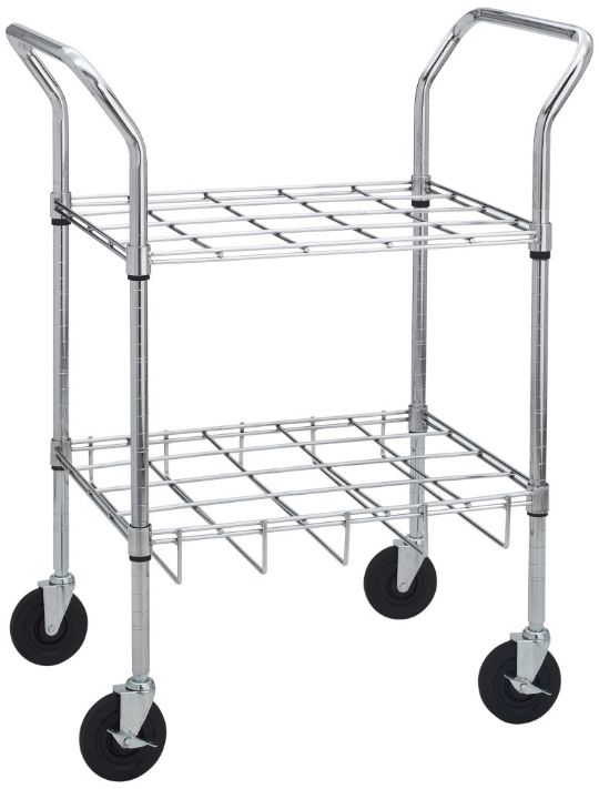 Portable Oxygen Cylinder Tank Storage Cart by Drive Medical
