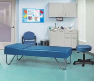 School Nurse Ready Room Medical Treatment Furniture Set from Clinton Industries