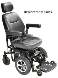 Replacement Parts for Trident Front-Wheel Drive Power Wheelchairs
