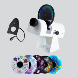 Aurora LED Projector with Effects Wheels and Rotator for Sensory Stimulation