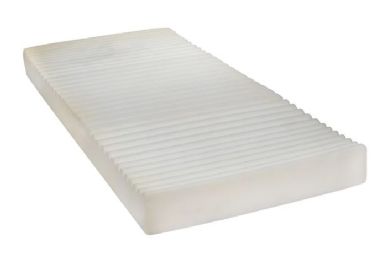 5 Zone Foam Pressure Reduction Mattress With Fluid Resistance and Non-Skid Bottom