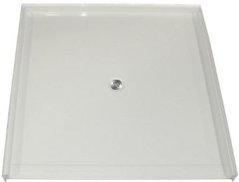 Roll In Accessible 60 in. x 61 in. Shower Pan