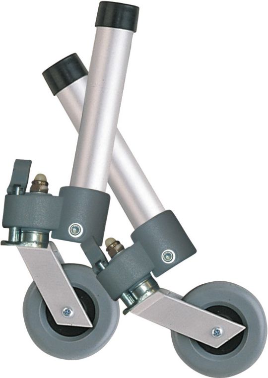 Drive Medical Swivel Wheel with Lock and Rear Glides