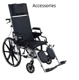 Drive Medical Accessories and Replacements for Viper Plus Reclining Wheelchair