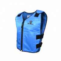 Phase Change Cooling Vest with Front Zipper